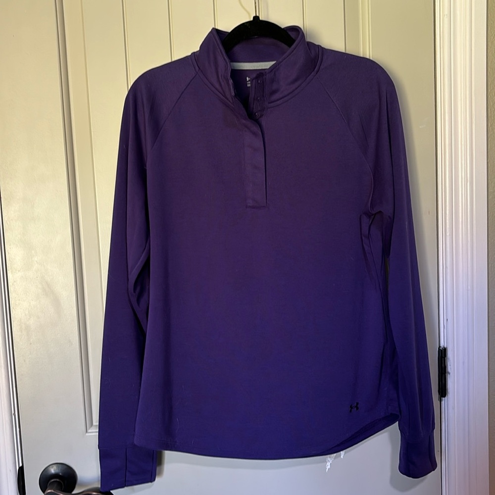Under Armour purple fleece